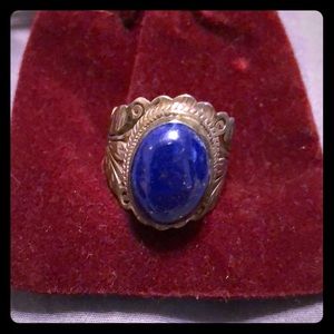 Vintage Oval Tanzanite ring size 5.5